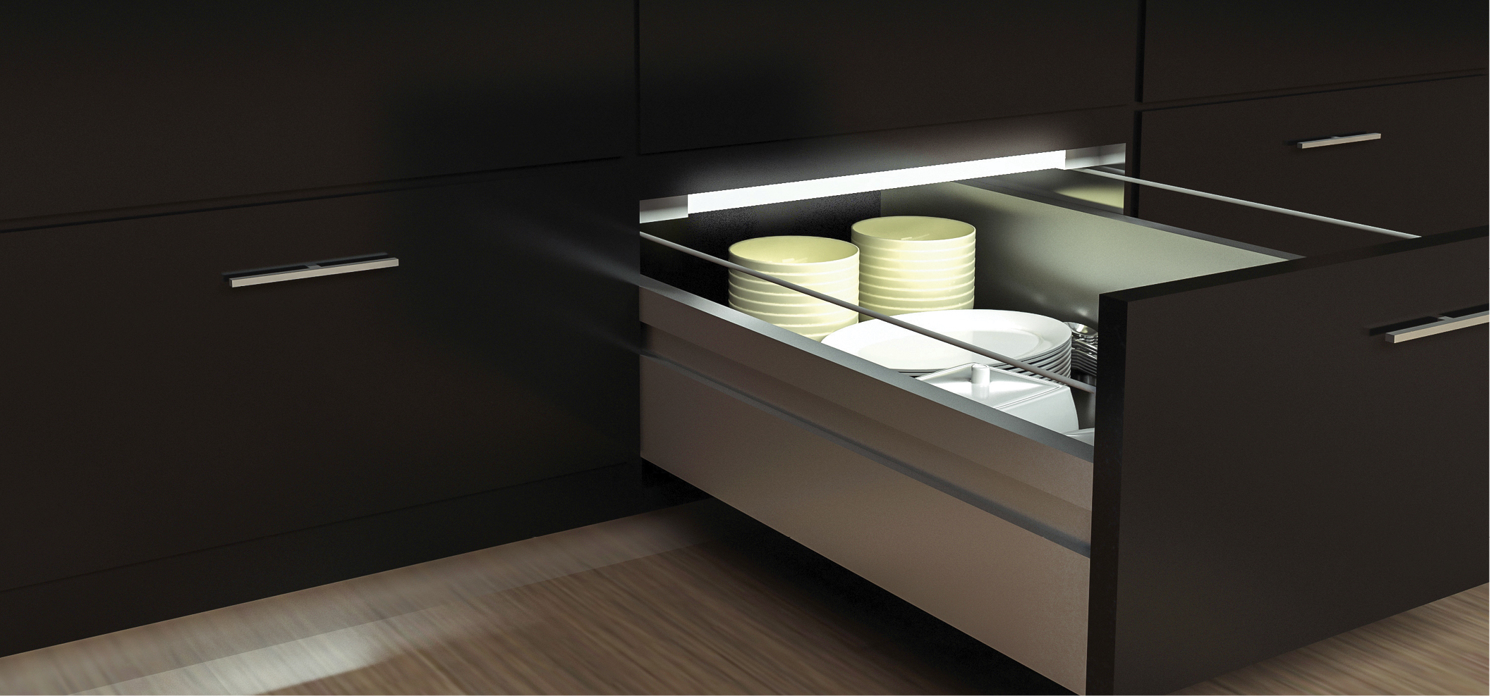 Led Between Drawers Lighting – Smart Home